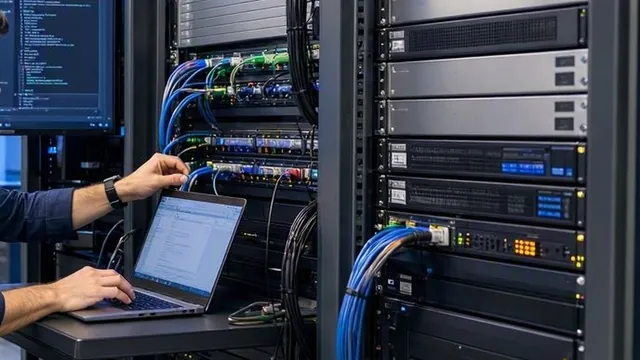 رک‌ها و کابل‌کشی اتاق سرور و دیتاسنتر
